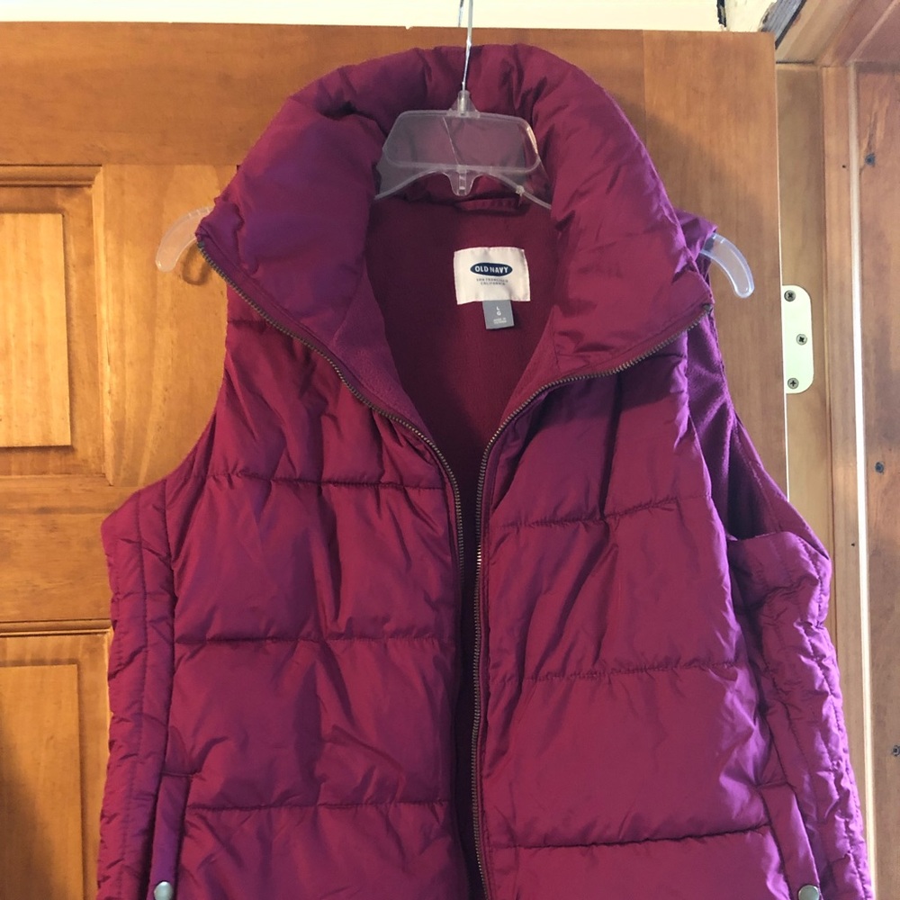 Pink Puffer Vest